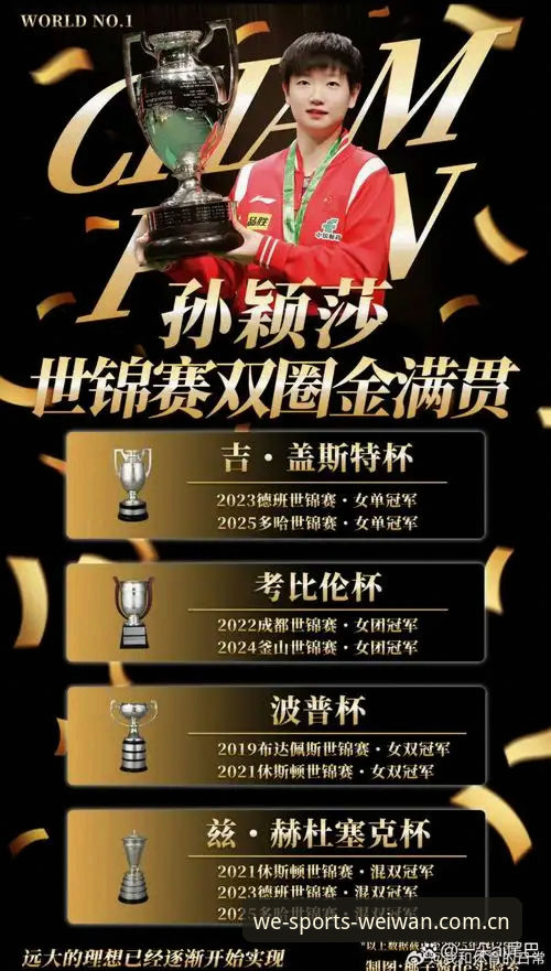 一个27岁的姑娘打出19座冠军奖杯，这是什么操作？